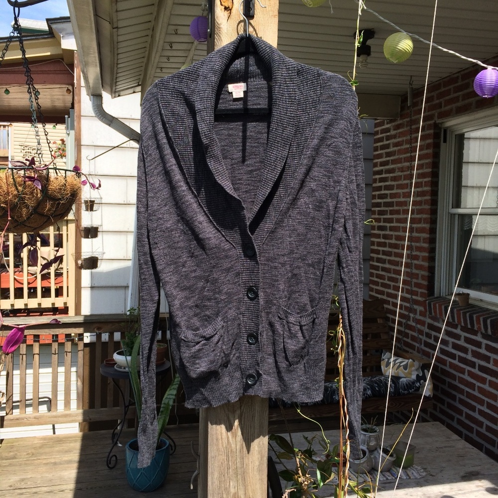 Mossimo Grey Cardigan